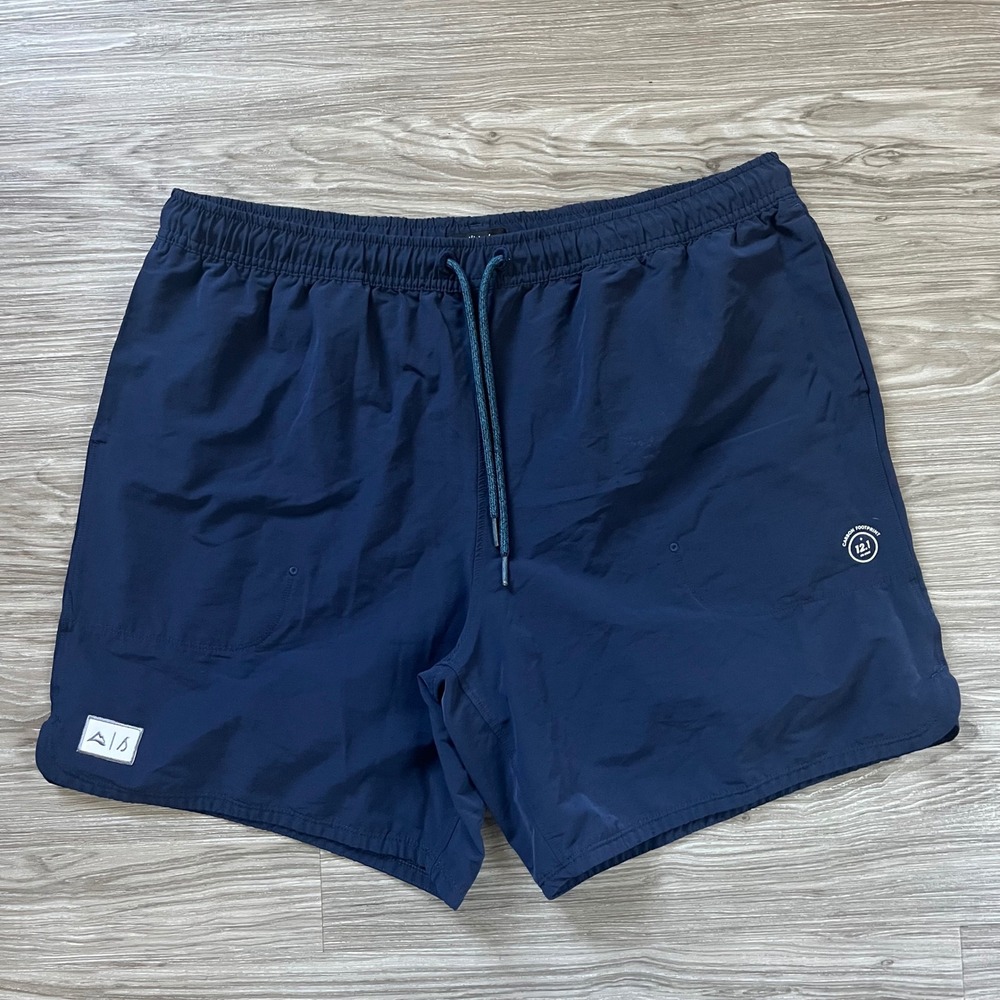 Allbirds Mens Natural Run Shorts Navy Blue Athletic Training Gym L 543